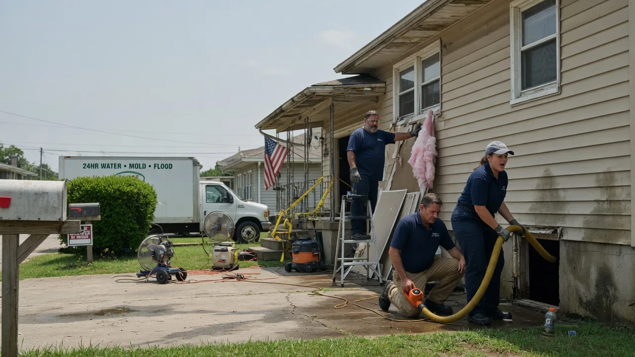 Water Damage Repair in Bridgeport, OH near me